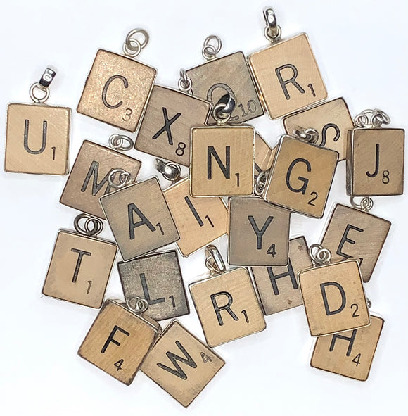 1127 - Scrabble Letter Pendants
