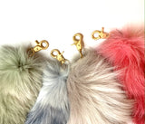 Dyed Fox Tails Accessories