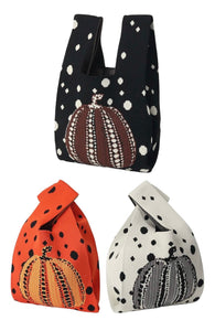 Inspired Yayoi Kusama Pumpkin Print Mini Bag